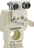Присоединение хомутами оснований Siemens NH