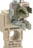 Втычные зажимы оснований Siemens NH