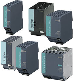 Стабилизированные блоки питания Siemens SITOP серии Smart PSU100S мощностью до 480 Вт