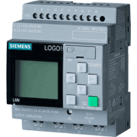 Интеллектуальное логическое реле Siemens LOGO! Ethernet 12/24RCE v8.0, арт. 6ED10521MD000BA8