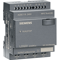 Интеллектуальное логическое реле Siemens LOGO! Pure 230RCo v6.0, арт. 6ED10522FB000BA6